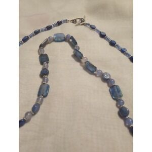 Beautiful Blue Beaded Necklace